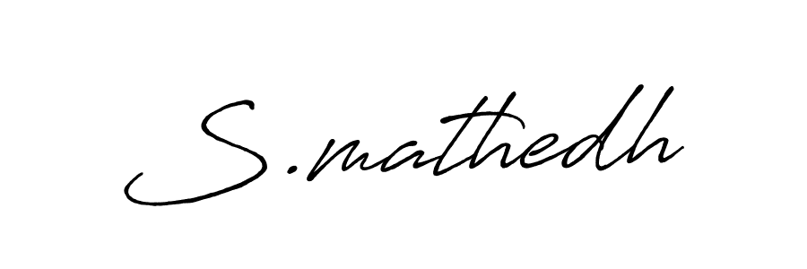 It looks lik you need a new signature style for name S.mathedh. Design unique handwritten (Antro_Vectra_Bolder) signature with our free signature maker in just a few clicks. S.mathedh signature style 7 images and pictures png