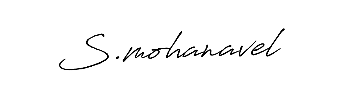 Also You can easily find your signature by using the search form. We will create S.mohanavel name handwritten signature images for you free of cost using Antro_Vectra_Bolder sign style. S.mohanavel signature style 7 images and pictures png