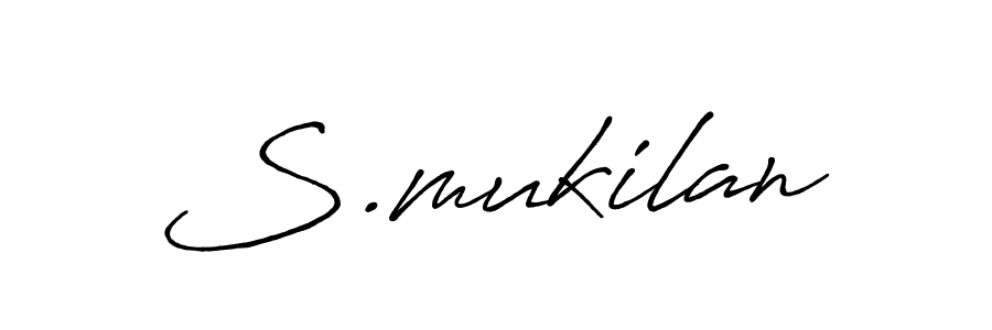 You should practise on your own different ways (Antro_Vectra_Bolder) to write your name (S.mukilan) in signature. don't let someone else do it for you. S.mukilan signature style 7 images and pictures png