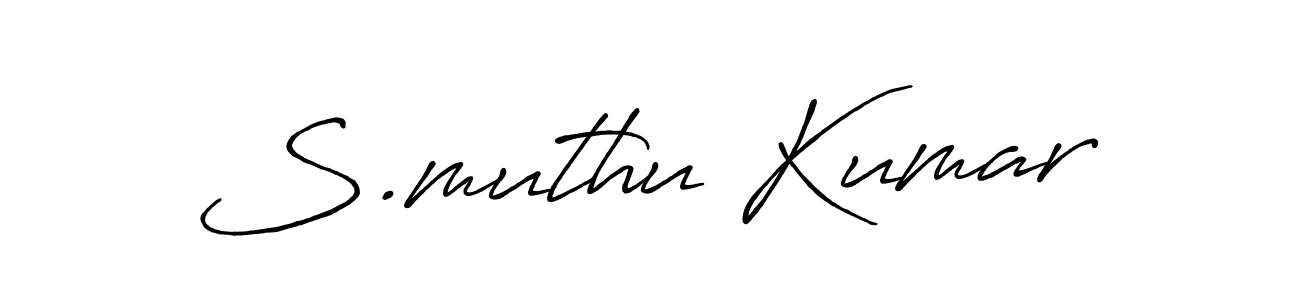 How to Draw S.muthu Kumar signature style? Antro_Vectra_Bolder is a latest design signature styles for name S.muthu Kumar. S.muthu Kumar signature style 7 images and pictures png