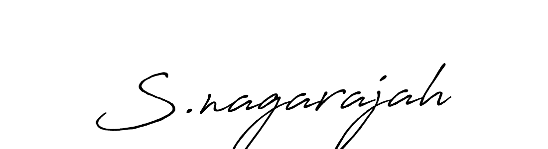 Antro_Vectra_Bolder is a professional signature style that is perfect for those who want to add a touch of class to their signature. It is also a great choice for those who want to make their signature more unique. Get S.nagarajah name to fancy signature for free. S.nagarajah signature style 7 images and pictures png