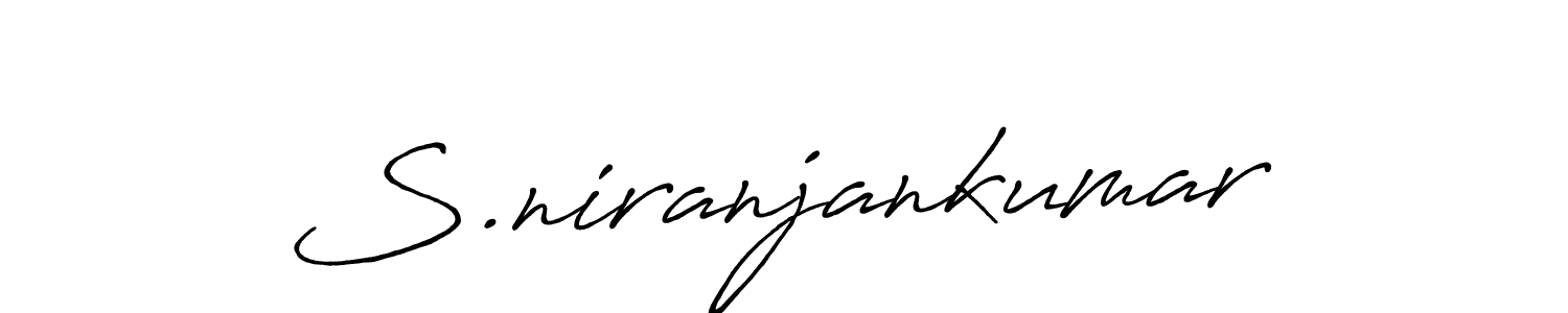 Also You can easily find your signature by using the search form. We will create S.niranjankumar name handwritten signature images for you free of cost using Antro_Vectra_Bolder sign style. S.niranjankumar signature style 7 images and pictures png