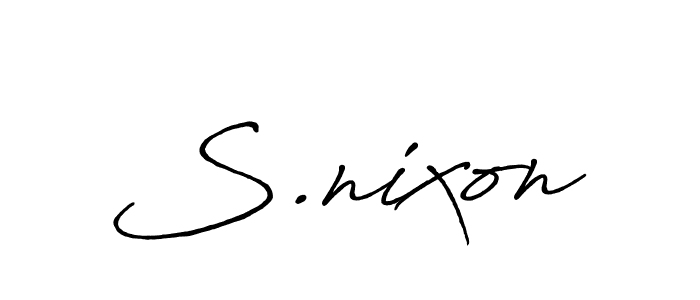 Here are the top 10 professional signature styles for the name S.nixon. These are the best autograph styles you can use for your name. S.nixon signature style 7 images and pictures png