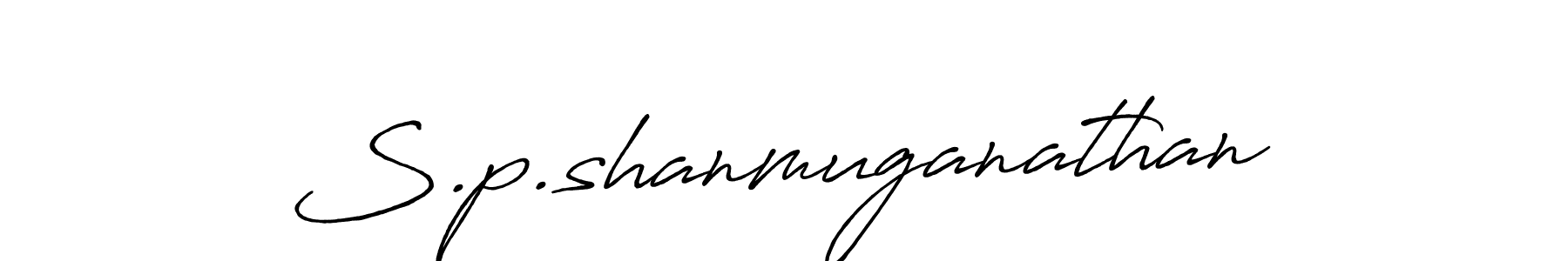 This is the best signature style for the S.p.shanmuganathan name. Also you like these signature font (Antro_Vectra_Bolder). Mix name signature. S.p.shanmuganathan signature style 7 images and pictures png