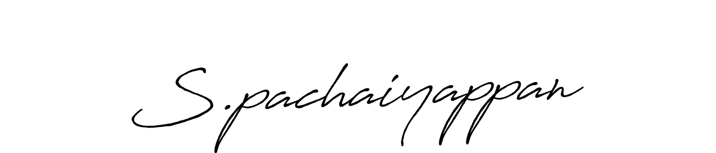 How to Draw S.pachaiyappan signature style? Antro_Vectra_Bolder is a latest design signature styles for name S.pachaiyappan. S.pachaiyappan signature style 7 images and pictures png