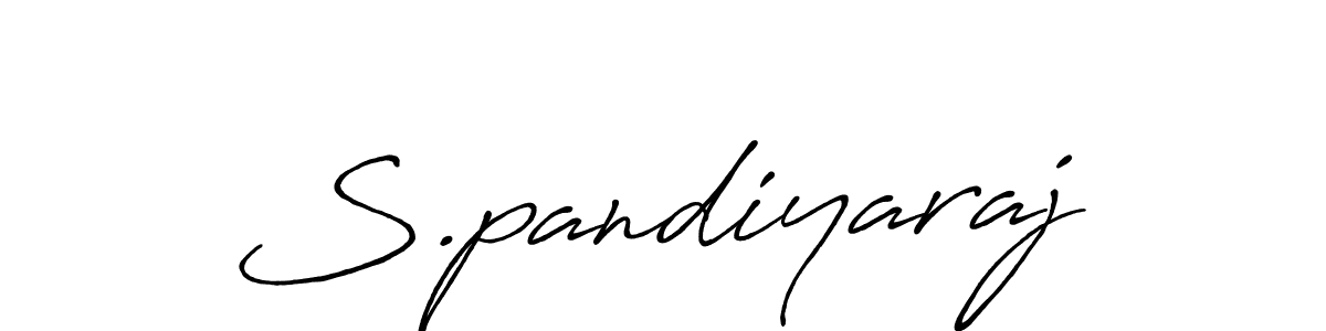 Also You can easily find your signature by using the search form. We will create S.pandiyaraj name handwritten signature images for you free of cost using Antro_Vectra_Bolder sign style. S.pandiyaraj signature style 7 images and pictures png