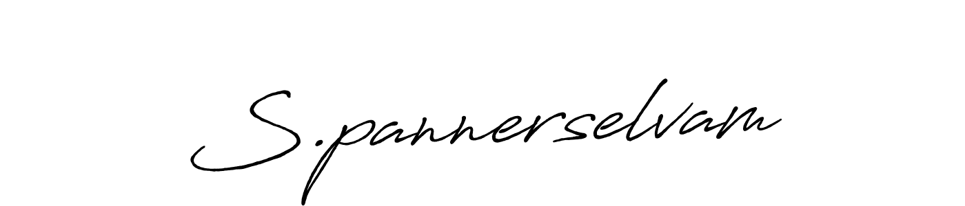 Make a short S.pannerselvam signature style. Manage your documents anywhere anytime using Antro_Vectra_Bolder. Create and add eSignatures, submit forms, share and send files easily. S.pannerselvam signature style 7 images and pictures png