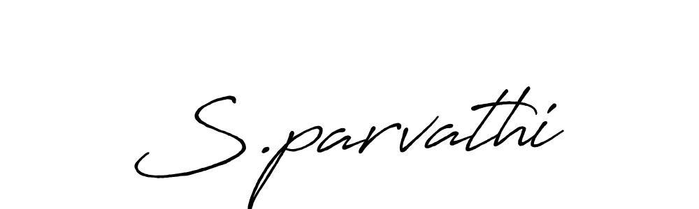 Make a short S.parvathi signature style. Manage your documents anywhere anytime using Antro_Vectra_Bolder. Create and add eSignatures, submit forms, share and send files easily. S.parvathi signature style 7 images and pictures png