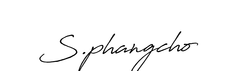 Once you've used our free online signature maker to create your best signature Antro_Vectra_Bolder style, it's time to enjoy all of the benefits that S.phangcho name signing documents. S.phangcho signature style 7 images and pictures png