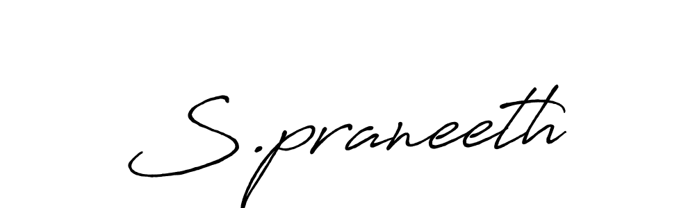 Once you've used our free online signature maker to create your best signature Antro_Vectra_Bolder style, it's time to enjoy all of the benefits that S.praneeth name signing documents. S.praneeth signature style 7 images and pictures png