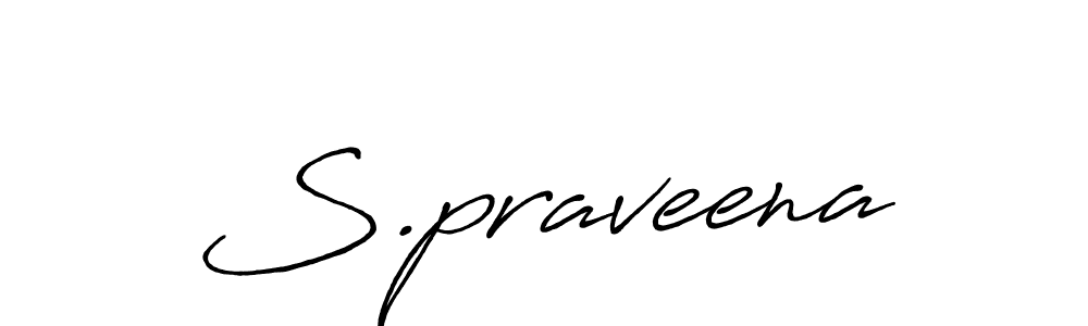 Make a beautiful signature design for name S.praveena. Use this online signature maker to create a handwritten signature for free. S.praveena signature style 7 images and pictures png