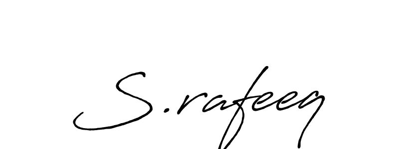 How to Draw S.rafeeq signature style? Antro_Vectra_Bolder is a latest design signature styles for name S.rafeeq. S.rafeeq signature style 7 images and pictures png