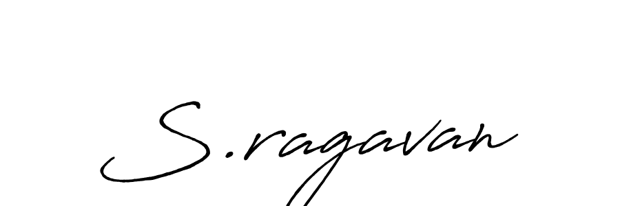 Also we have S.ragavan name is the best signature style. Create professional handwritten signature collection using Antro_Vectra_Bolder autograph style. S.ragavan signature style 7 images and pictures png