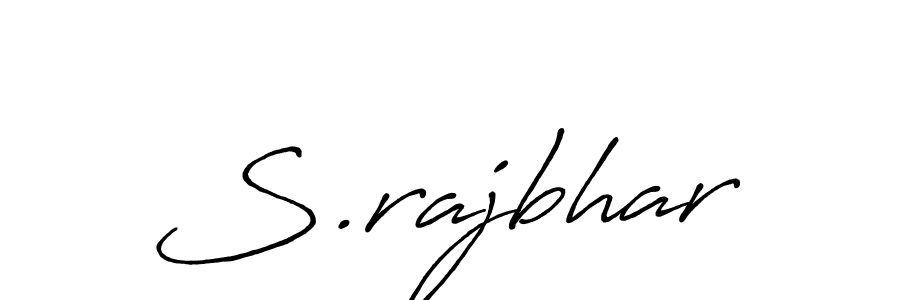 How to make S.rajbhar signature? Antro_Vectra_Bolder is a professional autograph style. Create handwritten signature for S.rajbhar name. S.rajbhar signature style 7 images and pictures png