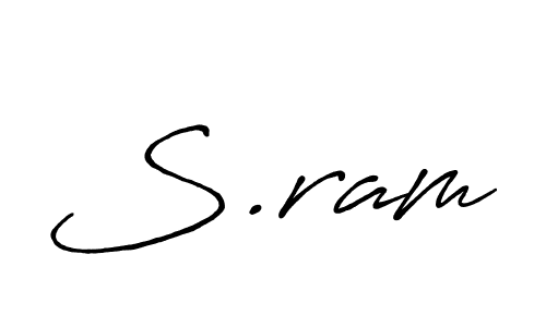 It looks lik you need a new signature style for name S.ram. Design unique handwritten (Antro_Vectra_Bolder) signature with our free signature maker in just a few clicks. S.ram signature style 7 images and pictures png