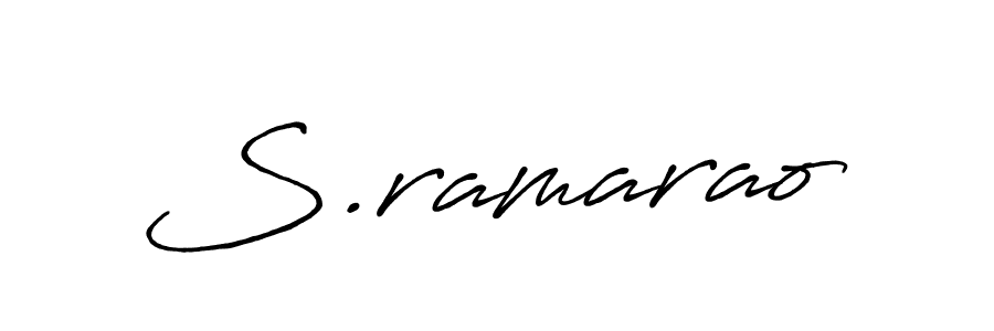 Also we have S.ramarao name is the best signature style. Create professional handwritten signature collection using Antro_Vectra_Bolder autograph style. S.ramarao signature style 7 images and pictures png