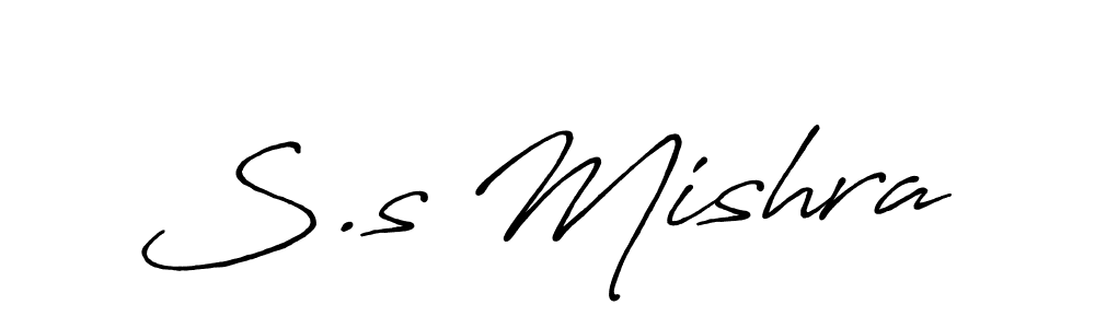 Also we have S.s Mishra name is the best signature style. Create professional handwritten signature collection using Antro_Vectra_Bolder autograph style. S.s Mishra signature style 7 images and pictures png