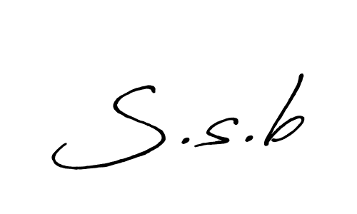 Make a beautiful signature design for name S.s.b. Use this online signature maker to create a handwritten signature for free. S.s.b signature style 7 images and pictures png