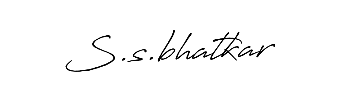 You should practise on your own different ways (Antro_Vectra_Bolder) to write your name (S.s.bhatkar) in signature. don't let someone else do it for you. S.s.bhatkar signature style 7 images and pictures png