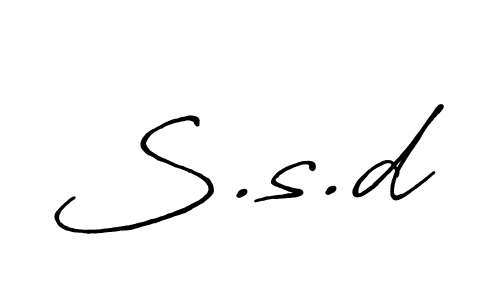 Make a beautiful signature design for name S.s.d. Use this online signature maker to create a handwritten signature for free. S.s.d signature style 7 images and pictures png