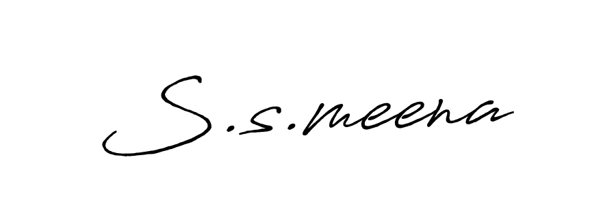 Make a beautiful signature design for name S.s.meena. Use this online signature maker to create a handwritten signature for free. S.s.meena signature style 7 images and pictures png