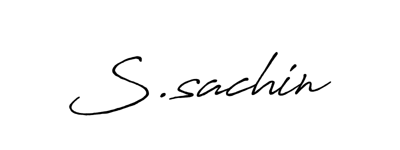 Best and Professional Signature Style for S.sachin. Antro_Vectra_Bolder Best Signature Style Collection. S.sachin signature style 7 images and pictures png