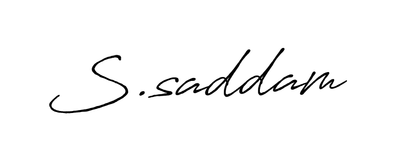Similarly Antro_Vectra_Bolder is the best handwritten signature design. Signature creator online .You can use it as an online autograph creator for name S.saddam. S.saddam signature style 7 images and pictures png