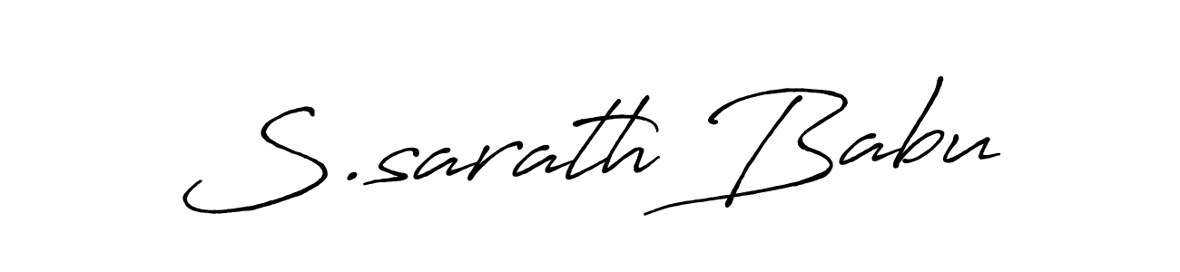 This is the best signature style for the S.sarath Babu name. Also you like these signature font (Antro_Vectra_Bolder). Mix name signature. S.sarath Babu signature style 7 images and pictures png