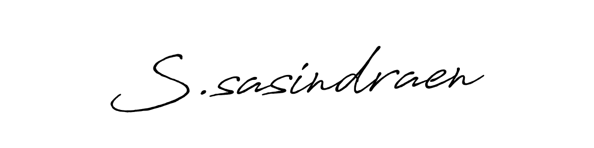 How to make S.sasindraen signature? Antro_Vectra_Bolder is a professional autograph style. Create handwritten signature for S.sasindraen name. S.sasindraen signature style 7 images and pictures png