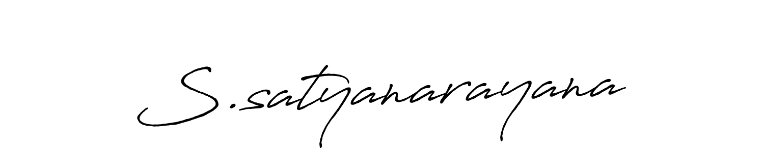 You should practise on your own different ways (Antro_Vectra_Bolder) to write your name (S.satyanarayana) in signature. don't let someone else do it for you. S.satyanarayana signature style 7 images and pictures png