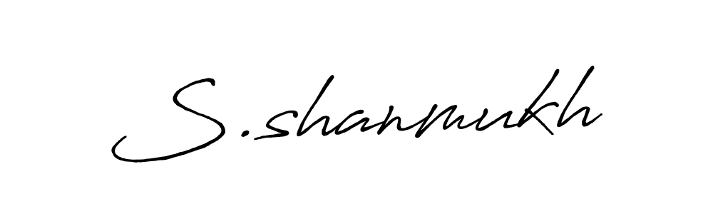 Make a beautiful signature design for name S.shanmukh. Use this online signature maker to create a handwritten signature for free. S.shanmukh signature style 7 images and pictures png