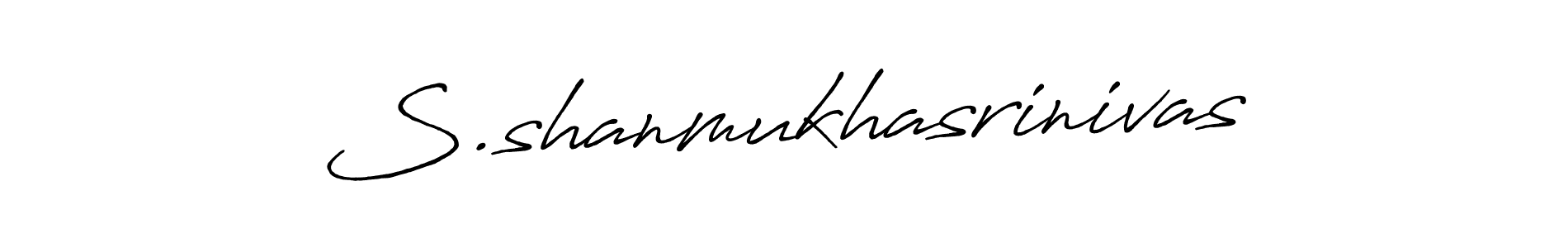 Also we have S.shanmukhasrinivas name is the best signature style. Create professional handwritten signature collection using Antro_Vectra_Bolder autograph style. S.shanmukhasrinivas signature style 7 images and pictures png