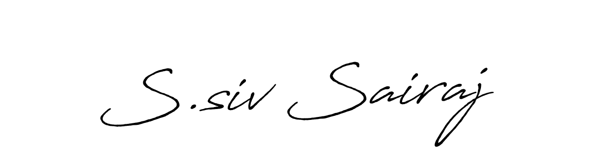 Here are the top 10 professional signature styles for the name S.siv Sairaj. These are the best autograph styles you can use for your name. S.siv Sairaj signature style 7 images and pictures png