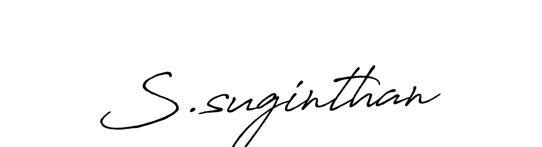 Antro_Vectra_Bolder is a professional signature style that is perfect for those who want to add a touch of class to their signature. It is also a great choice for those who want to make their signature more unique. Get S.suginthan name to fancy signature for free. S.suginthan signature style 7 images and pictures png