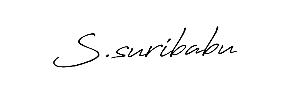 Make a short S.suribabu signature style. Manage your documents anywhere anytime using Antro_Vectra_Bolder. Create and add eSignatures, submit forms, share and send files easily. S.suribabu signature style 7 images and pictures png