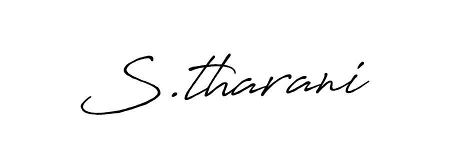 Also we have S.tharani name is the best signature style. Create professional handwritten signature collection using Antro_Vectra_Bolder autograph style. S.tharani signature style 7 images and pictures png