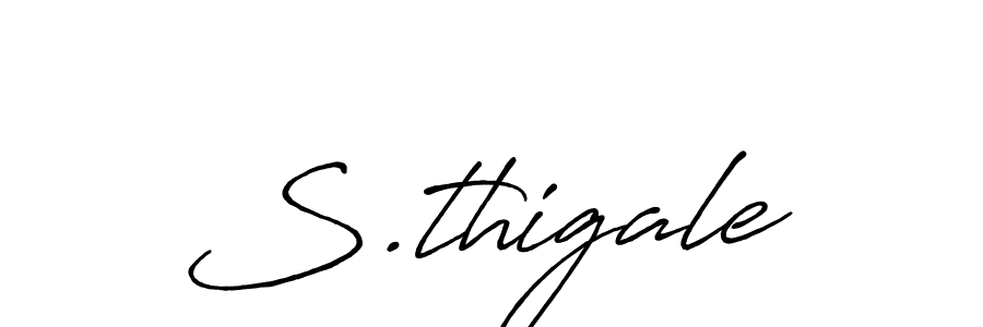 How to Draw S.thigale signature style? Antro_Vectra_Bolder is a latest design signature styles for name S.thigale. S.thigale signature style 7 images and pictures png