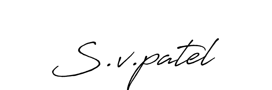 See photos of S.v.patel official signature by Spectra . Check more albums & portfolios. Read reviews & check more about Antro_Vectra_Bolder font. S.v.patel signature style 7 images and pictures png