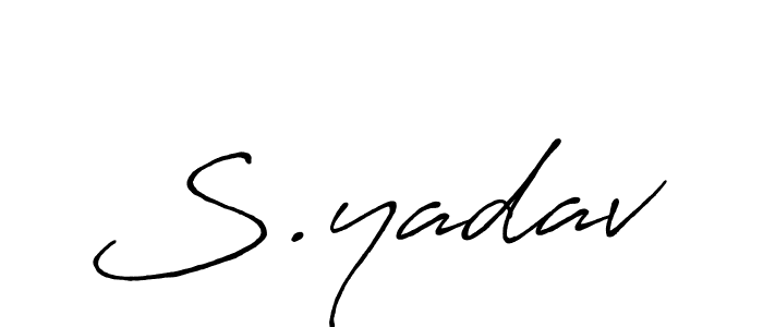 Check out images of Autograph of S.yadav name. Actor S.yadav Signature Style. Antro_Vectra_Bolder is a professional sign style online. S.yadav signature style 7 images and pictures png