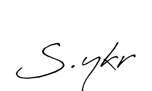 See photos of S.ykr official signature by Spectra . Check more albums & portfolios. Read reviews & check more about Antro_Vectra_Bolder font. S.ykr signature style 7 images and pictures png