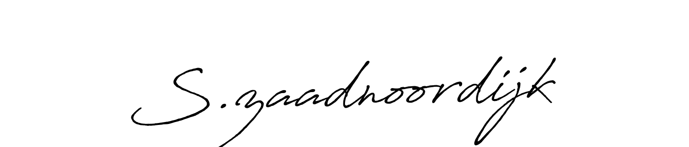 Make a beautiful signature design for name S.zaadnoordijk. Use this online signature maker to create a handwritten signature for free. S.zaadnoordijk signature style 7 images and pictures png