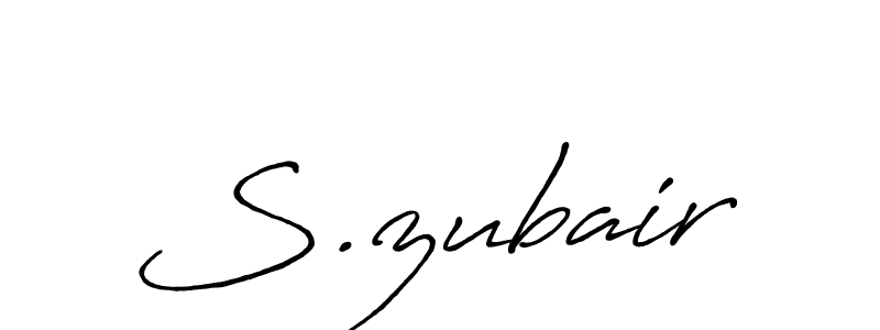 Best and Professional Signature Style for S.zubair. Antro_Vectra_Bolder Best Signature Style Collection. S.zubair signature style 7 images and pictures png