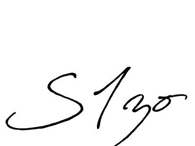 Make a beautiful signature design for name S1zo. Use this online signature maker to create a handwritten signature for free. S1zo signature style 7 images and pictures png