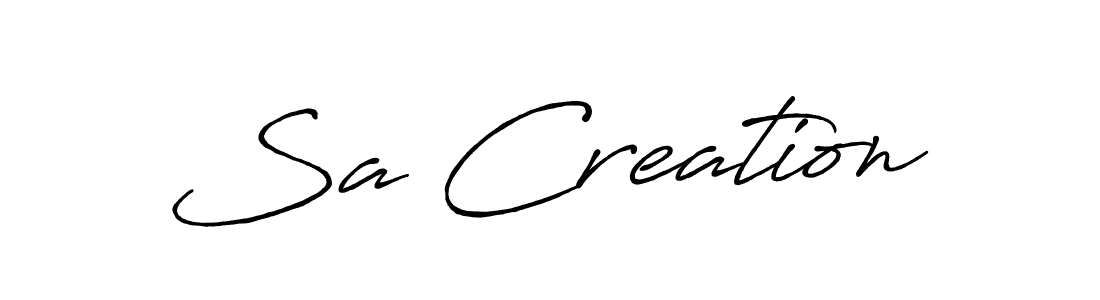 It looks lik you need a new signature style for name Sa Creation. Design unique handwritten (Antro_Vectra_Bolder) signature with our free signature maker in just a few clicks. Sa Creation signature style 7 images and pictures png