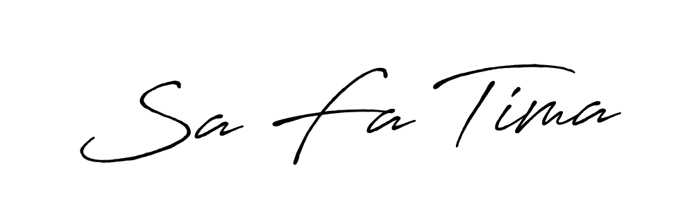 Once you've used our free online signature maker to create your best signature Antro_Vectra_Bolder style, it's time to enjoy all of the benefits that Sa Fa Tima name signing documents. Sa Fa Tima signature style 7 images and pictures png