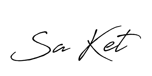 Here are the top 10 professional signature styles for the name Sa Ket. These are the best autograph styles you can use for your name. Sa Ket signature style 7 images and pictures png