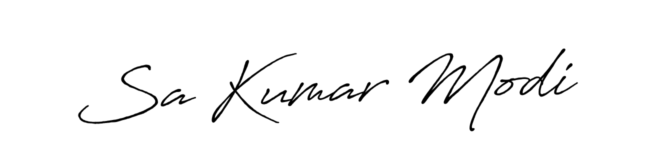 How to Draw Sa Kumar Modi signature style? Antro_Vectra_Bolder is a latest design signature styles for name Sa Kumar Modi. Sa Kumar Modi signature style 7 images and pictures png