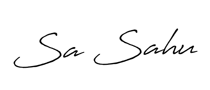 Antro_Vectra_Bolder is a professional signature style that is perfect for those who want to add a touch of class to their signature. It is also a great choice for those who want to make their signature more unique. Get Sa Sahu name to fancy signature for free. Sa Sahu signature style 7 images and pictures png