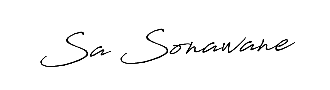 Also You can easily find your signature by using the search form. We will create Sa Sonawane name handwritten signature images for you free of cost using Antro_Vectra_Bolder sign style. Sa Sonawane signature style 7 images and pictures png