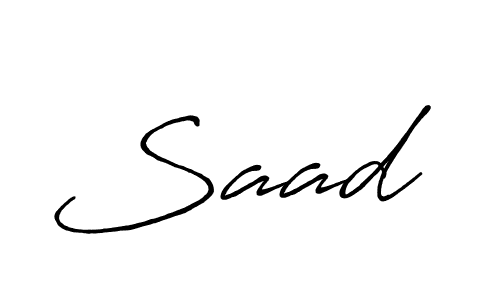 Once you've used our free online signature maker to create your best signature Antro_Vectra_Bolder style, it's time to enjoy all of the benefits that Saad  name signing documents. Saad  signature style 7 images and pictures png